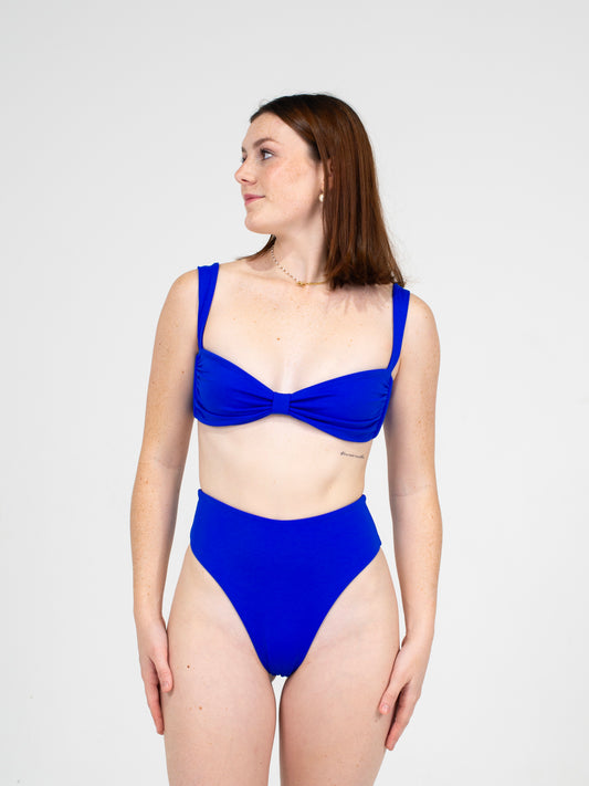 simply scrunched bikini top - dory