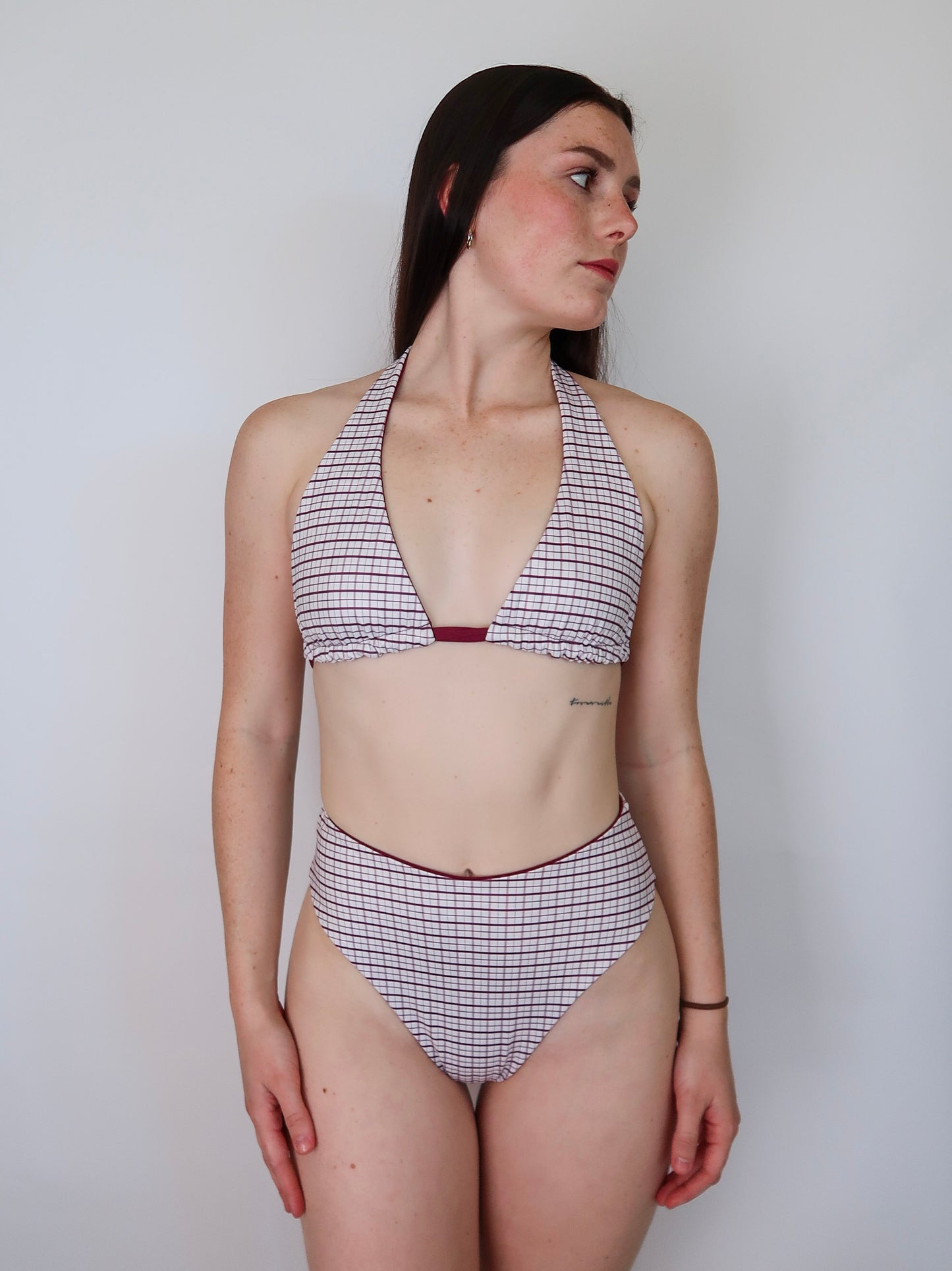 the stand out halter triangle bikini top - Summer Wine