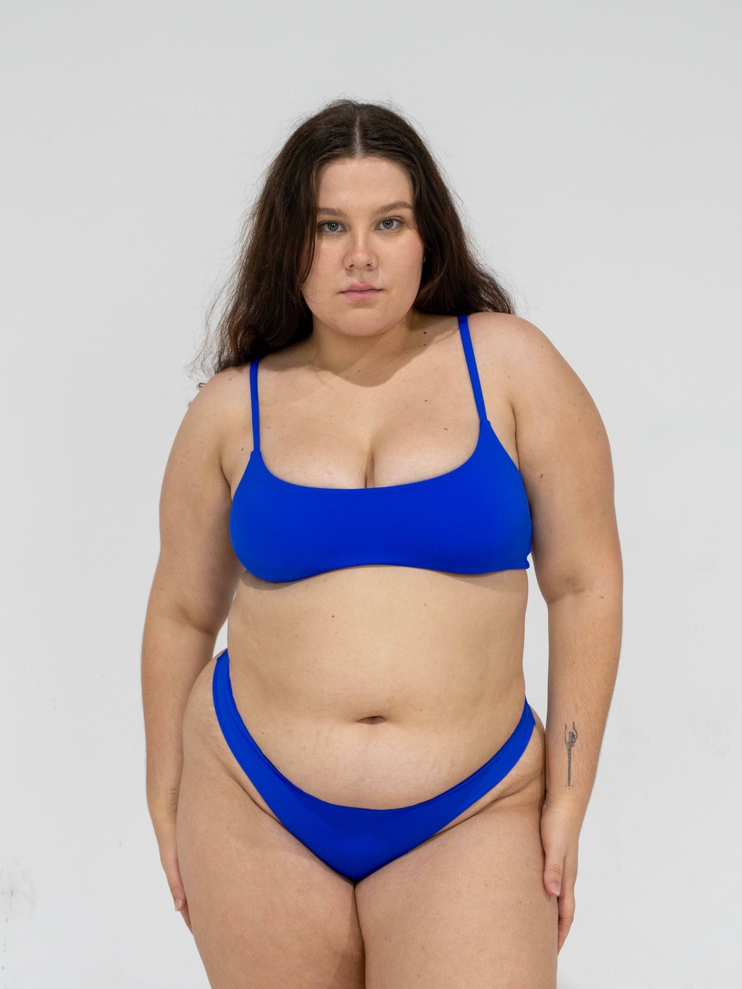 on duty scoop neck bikini top - dory