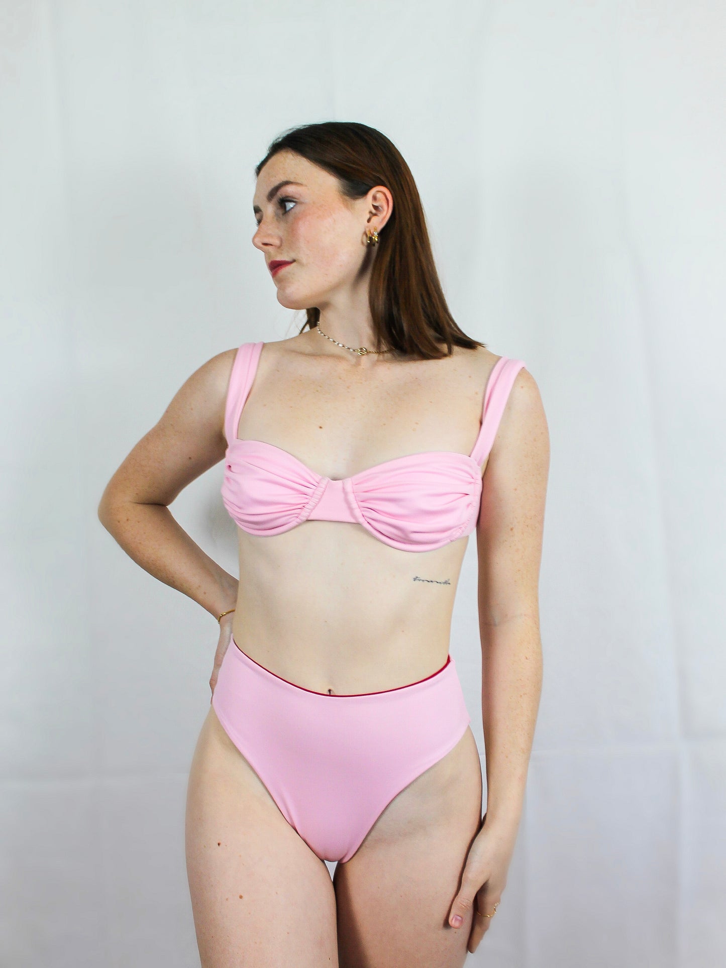 pretty princess underwire bikini top - strawberry dreams