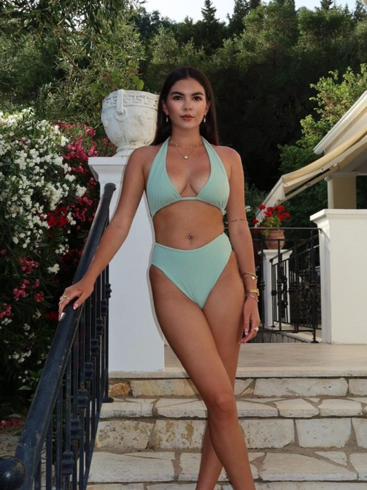 in the sky high waist bottom - mojito