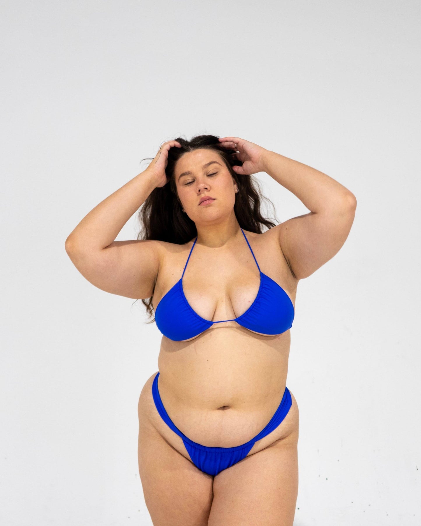 in ur dreams ruched bikini bottom - dory