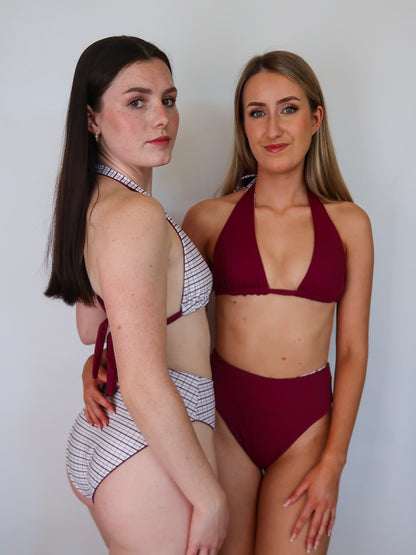the stand out halter triangle bikini top - Summer Wine